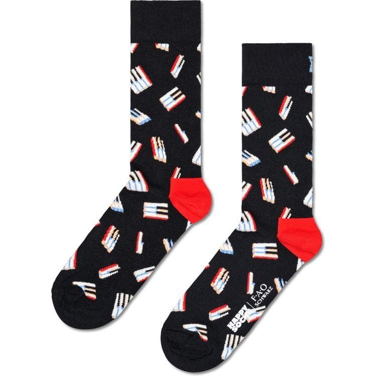 Happy Socks Souvenirs 2-Pack Piano Socks Gift Set - Adult Size Small/Medium
