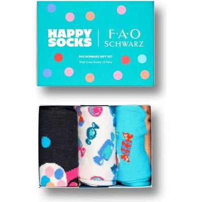 Happy Socks Souvenirs Kids 3-Pack Candy Socks Gift Set - Size 4-6 Years
