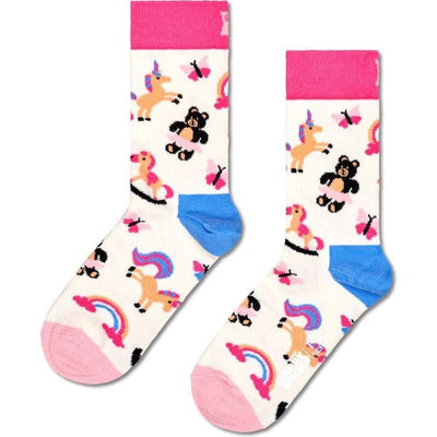 Happy Socks Souvenirs Kids 3-Pack Unicorn & Toys Socks Gift Set - Size 7-9 Years