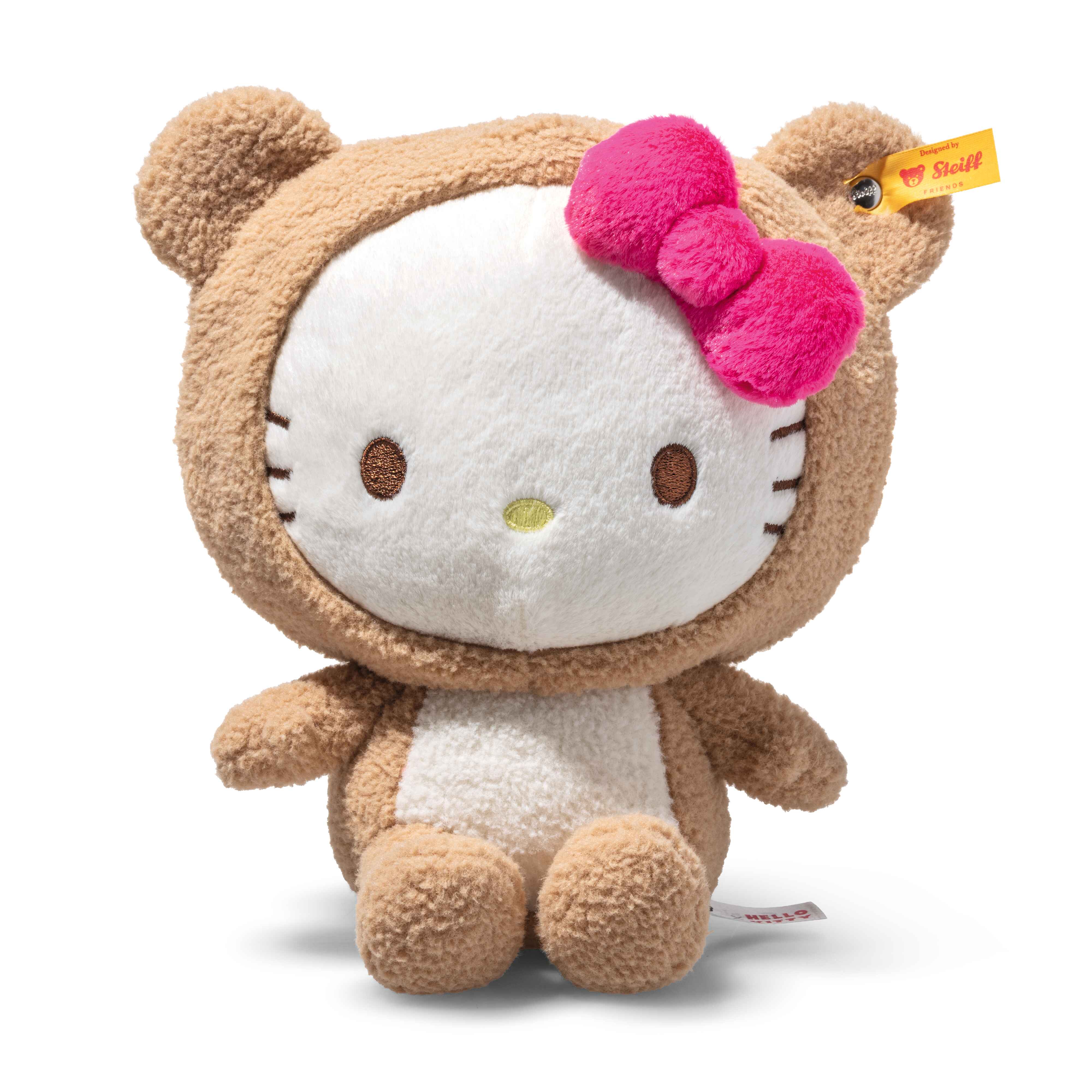 Hello Kitty Plush in Teddy Bear Costume