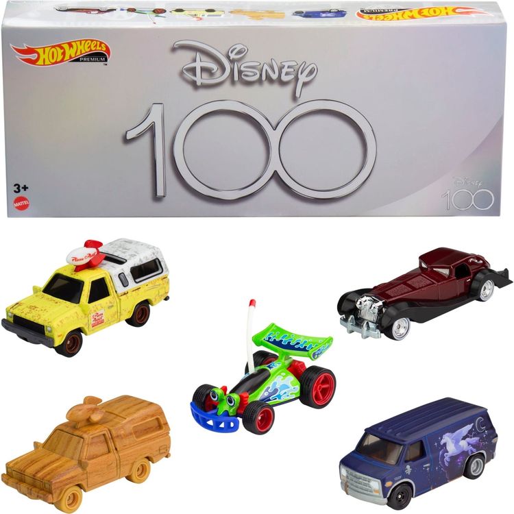 Hot Wheels Collectibles Hot Wheels Disney 100 Premium Bundle