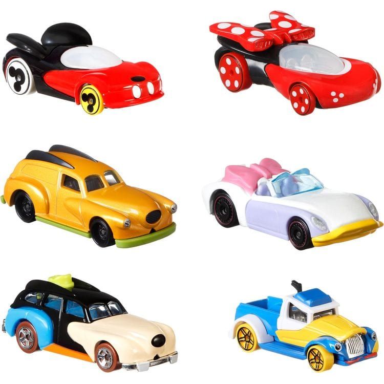 Hot Wheels Collectibles Hot Wheels Disney Character Cars Bundle