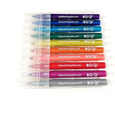 iHeartArt Creativity 10 Glittery Markers