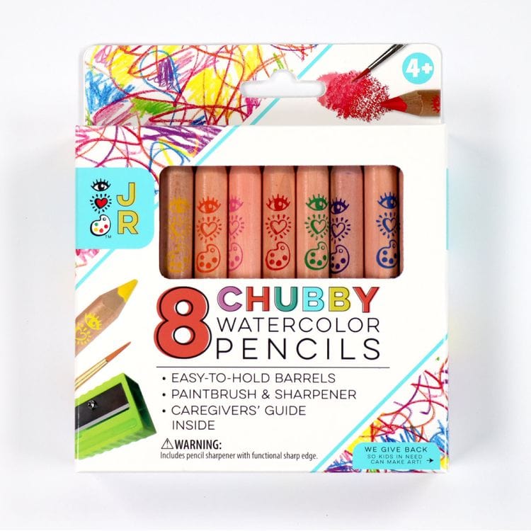 iHeartArt Creativity 8 Chubby Watercolor Pencils