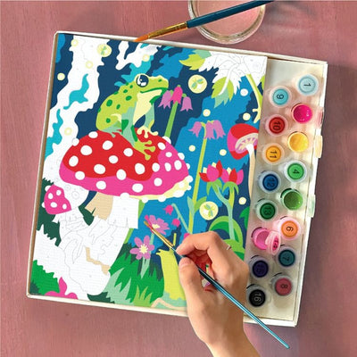 iHeartArt Creativity Paint By Numbers- Mushroom Forest