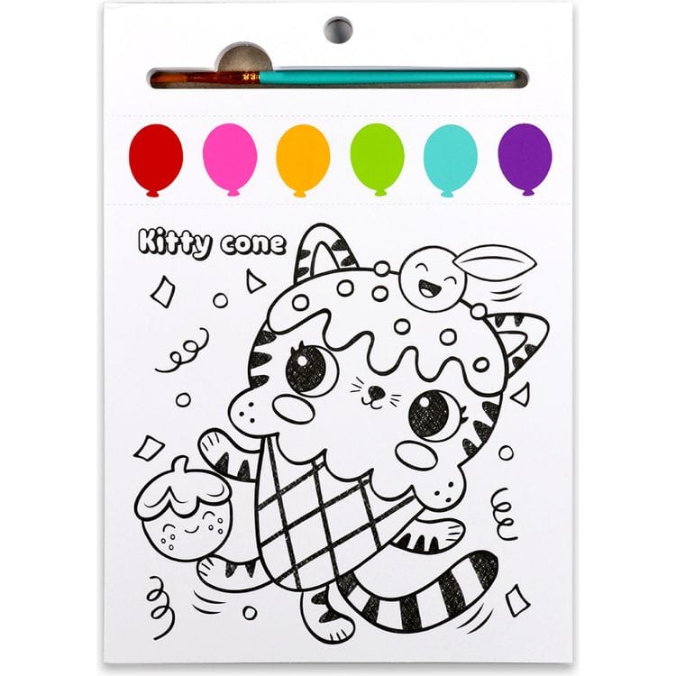 iHeartArt Creativity Paint Pages: Party Animals