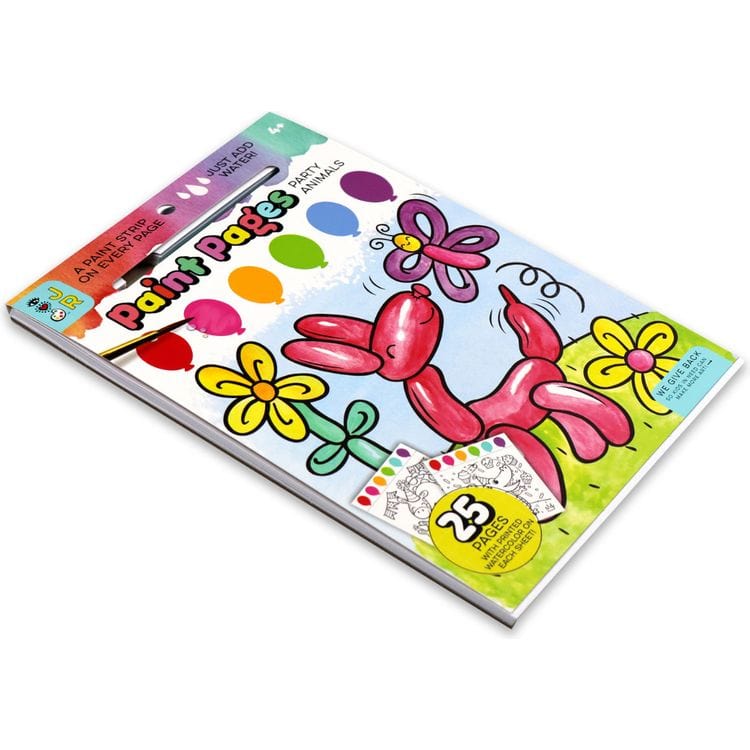 iHeartArt Creativity Paint Pages: Party Animals