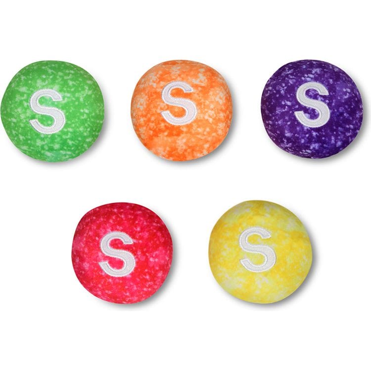iscream FAO Schweetz Sour Skittles Candy Pillow Set