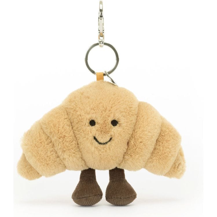 Jellycat, Inc. Plush Amuseable Croissant Bag Charm