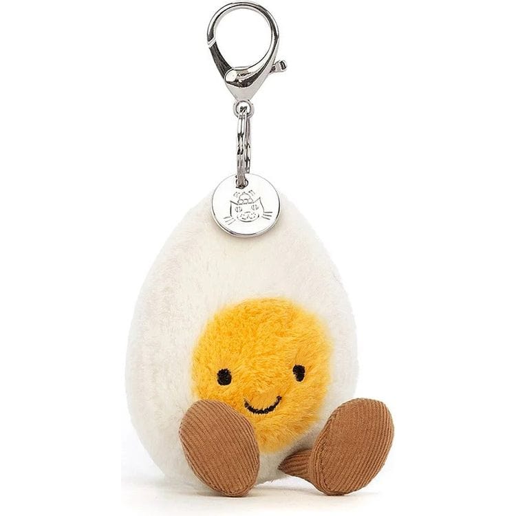 Jellycat, Inc. Plush Amuseable Happy Boiled Egg Bag Charm