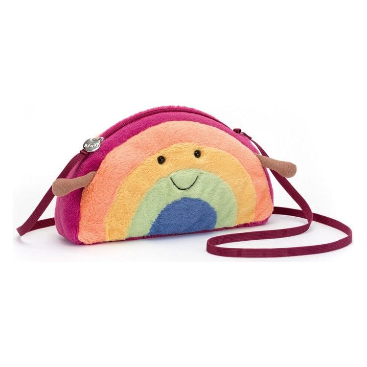 Jellycat, Inc. Plush Amuseable Rainbow Bag