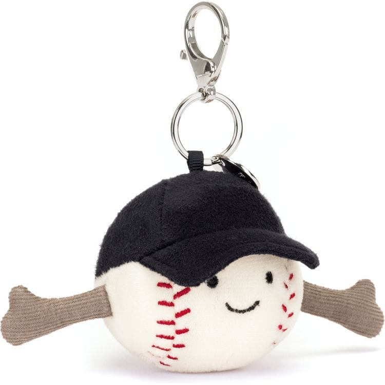 Jellycat, Inc. Plush Amuseable Sports Baseball Bag Charm