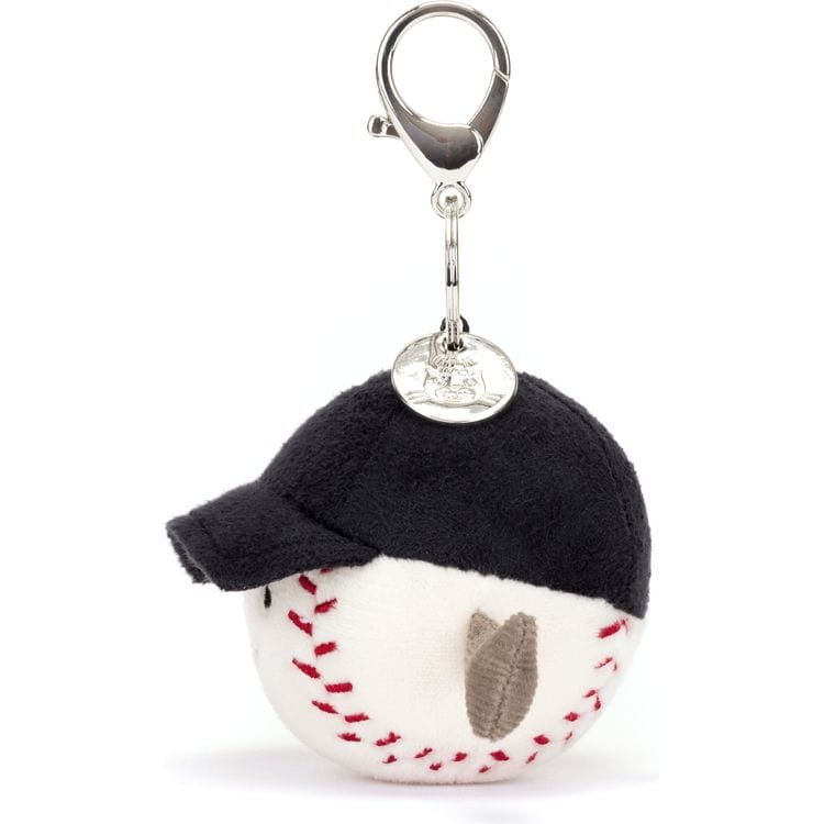 Jellycat, Inc. Plush Amuseable Sports Baseball Bag Charm