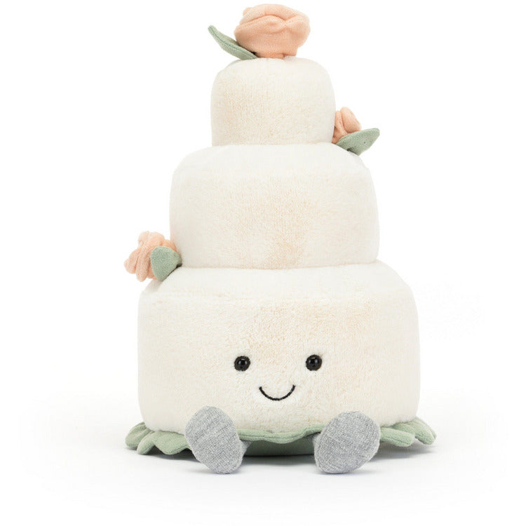 Jellycat, Inc. Plush Amuseable Wedding Cake 11"