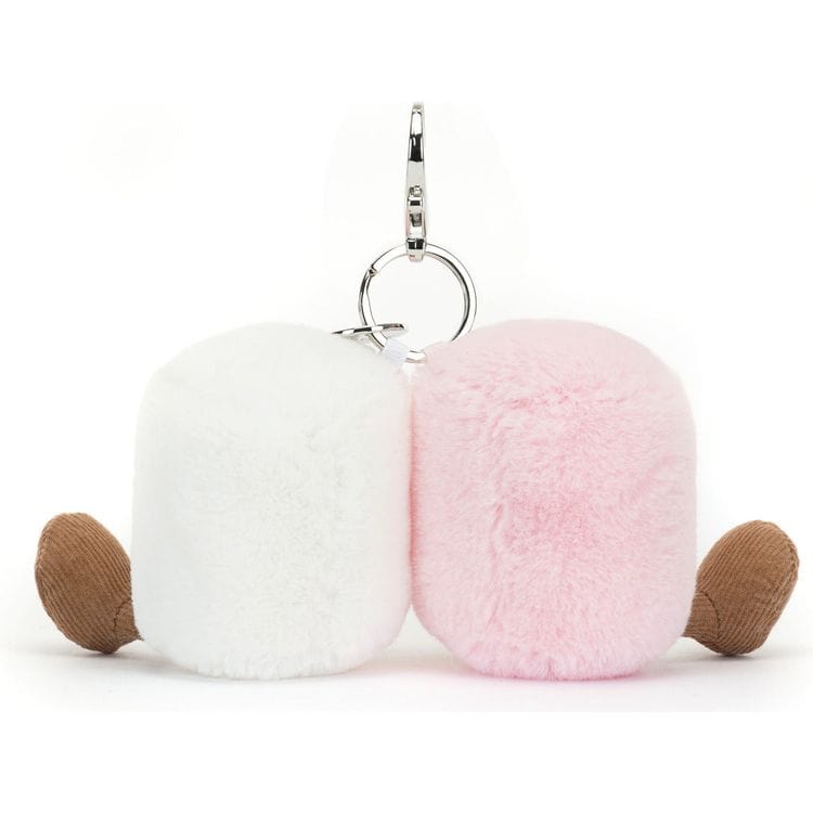 Jellycat, Inc. Plush Amuseables Pair of Marshmallows Bag Charm