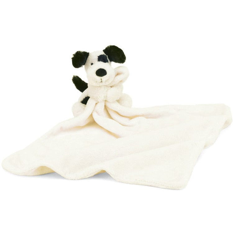 Jellycat, Inc. Plush Bashful Black & Cream Puppy Soother