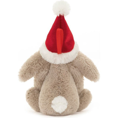 Jellycat, Inc. Plush Bashful Christmas Bunny Ornament