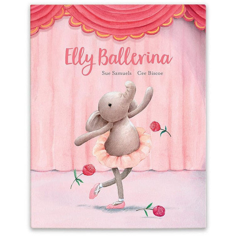 Jellycat, Inc. Plush Elly Ballerina Book