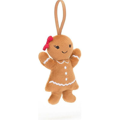 Jellycat, Inc. Plush Festive Folly Gingerbread Ruby