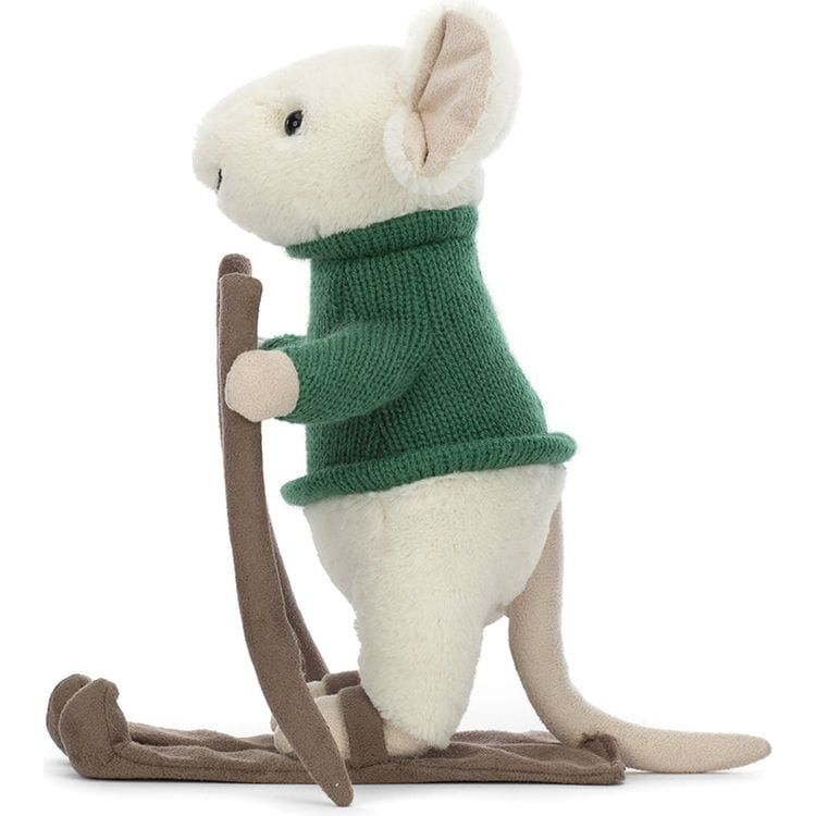 Jellycat, Inc. Plush Merry Mouse Skiing