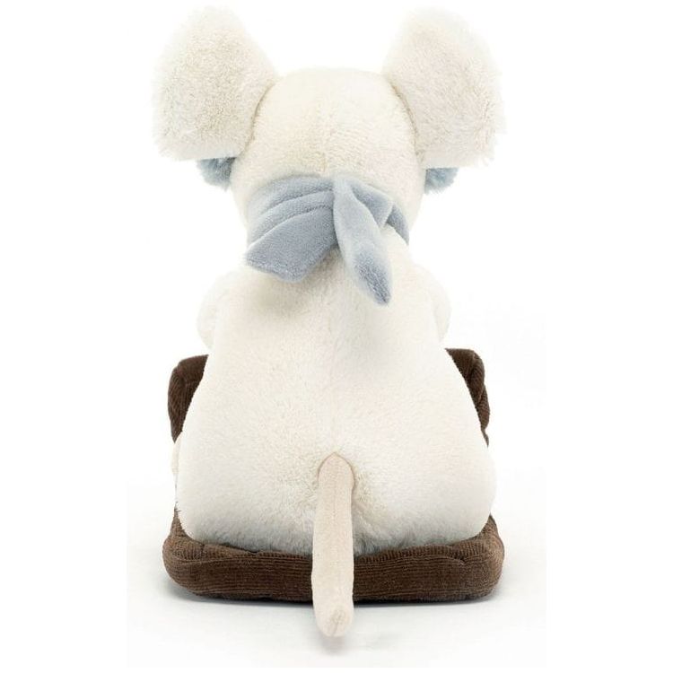 Jellycat, Inc. Plush Merry Mouse Sleighing