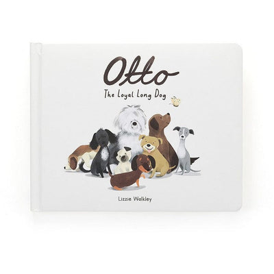 Jellycat, Inc. Plush Otto The Loyal Long Dog Book