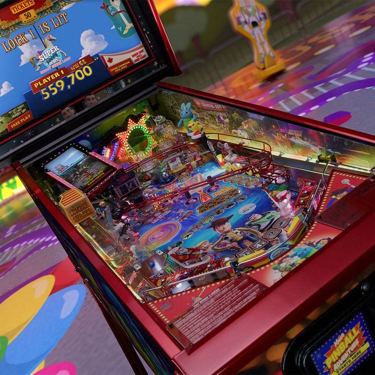 Toy story 4 fashion pinball machine