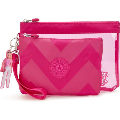 Kipling World of Barbie Kipling Barbie Duo Pouch Cosmetic Bag