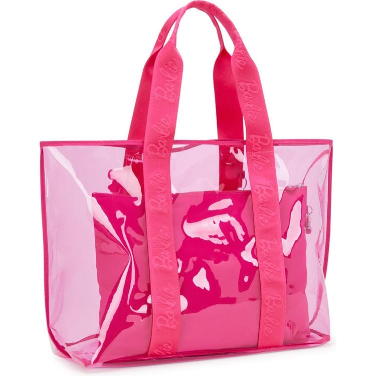 Kipling World of Barbie Kipling Barbie Jacey XL Transparent Tote