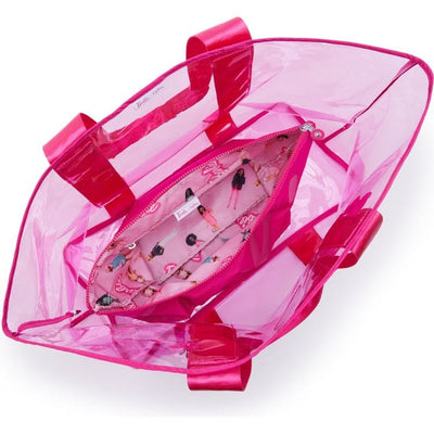 Kipling World of Barbie Kipling Barbie Jacey XL Transparent Tote