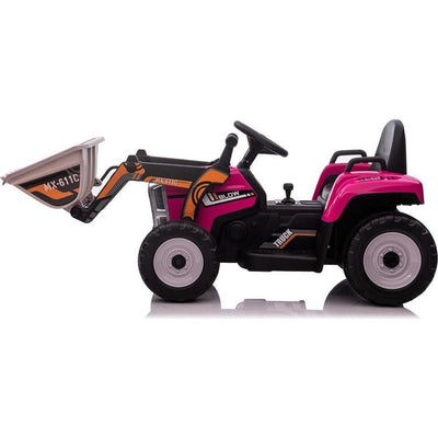 Kool Karz Playground Outdoor Construction Load Truck 12V Ride On Toy Car Pink