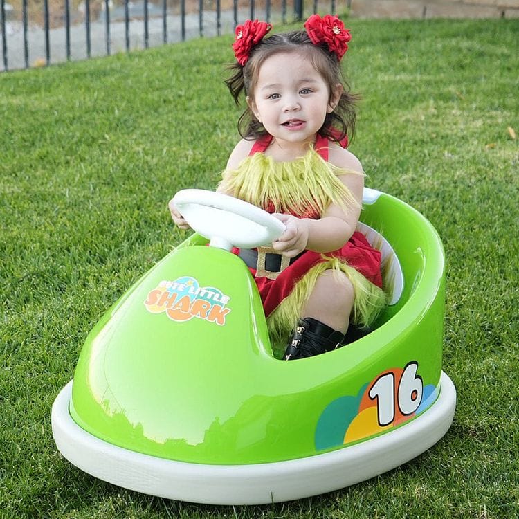 Kool Karz Playground Outdoor Kool Karz 6V Bumper Ride On Toy Car - Green