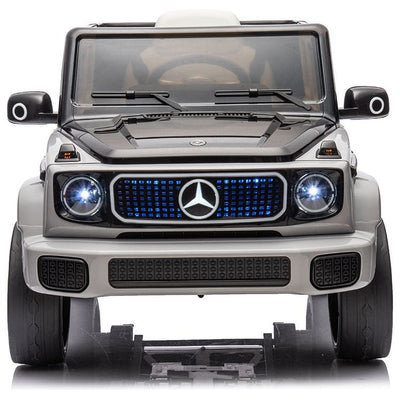 Kool Karz Playground Outdoor Mercedes-Benz Concept EQG 12V Ride On Toy Car - Grey