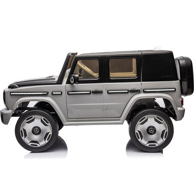 Kool Karz Playground Outdoor Mercedes-Benz Concept EQG 12V Ride On Toy Car - Grey