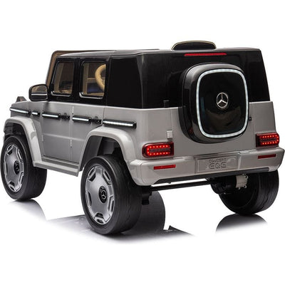 Kool Karz Playground Outdoor Mercedes-Benz Concept EQG 12V Ride On Toy Car - Grey