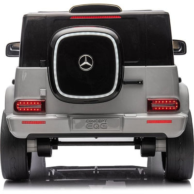 Kool Karz Playground Outdoor Mercedes-Benz Concept EQG 12V Ride On Toy Car - Grey