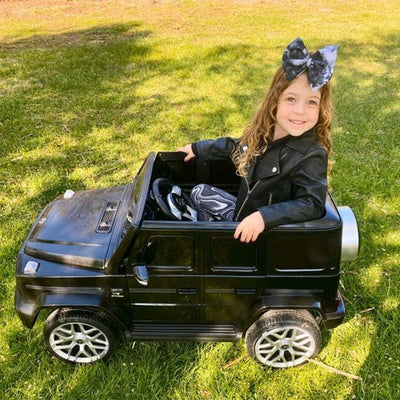 Kool Karz Playground Outdoor Mercedes-Benz G63 12V Ride On Toy Car Black