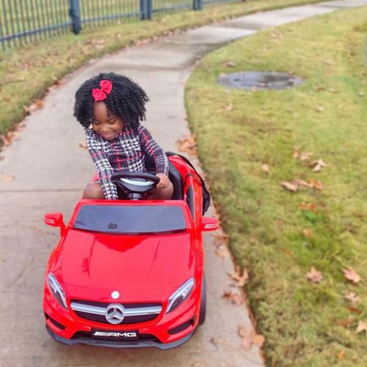 Kool Karz Playground Outdoor Mercedes-Benz GLA 12V Ride On Toy Car Red