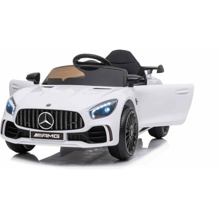 Kool Karz Playground Outdoor Mercedes-Benz GTR 12V Ride On Toy Car White