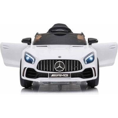 Kool Karz Playground Outdoor Mercedes-Benz GTR 12V Ride On Toy Car White