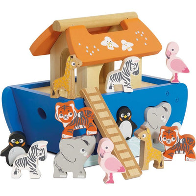 Le Toy Van Infants Noah's Ark & Animals Shape Sorter