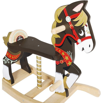 Le Toy Van Preschool Classic Wooden Rocking Horse