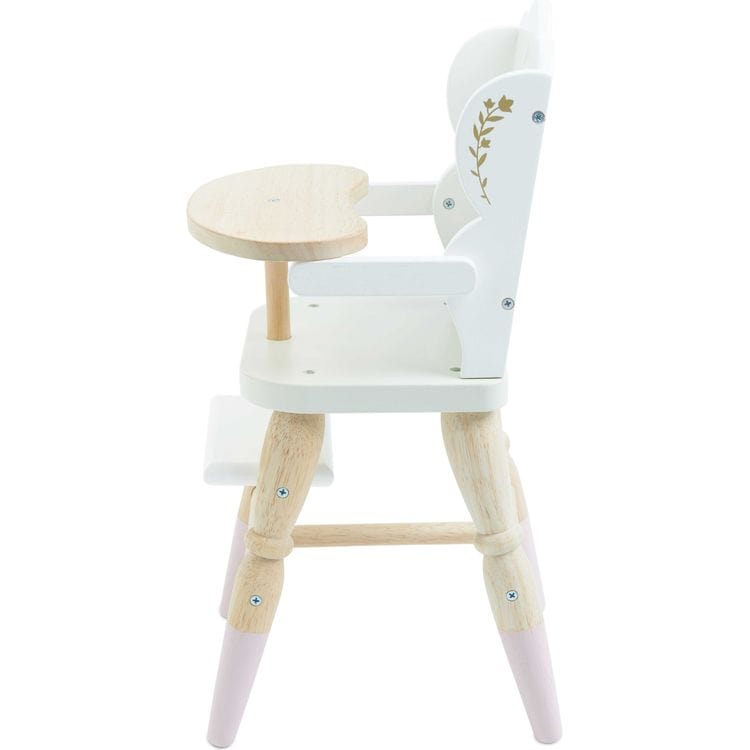 Le Toy Van Preschool Doll Wooden High Chair