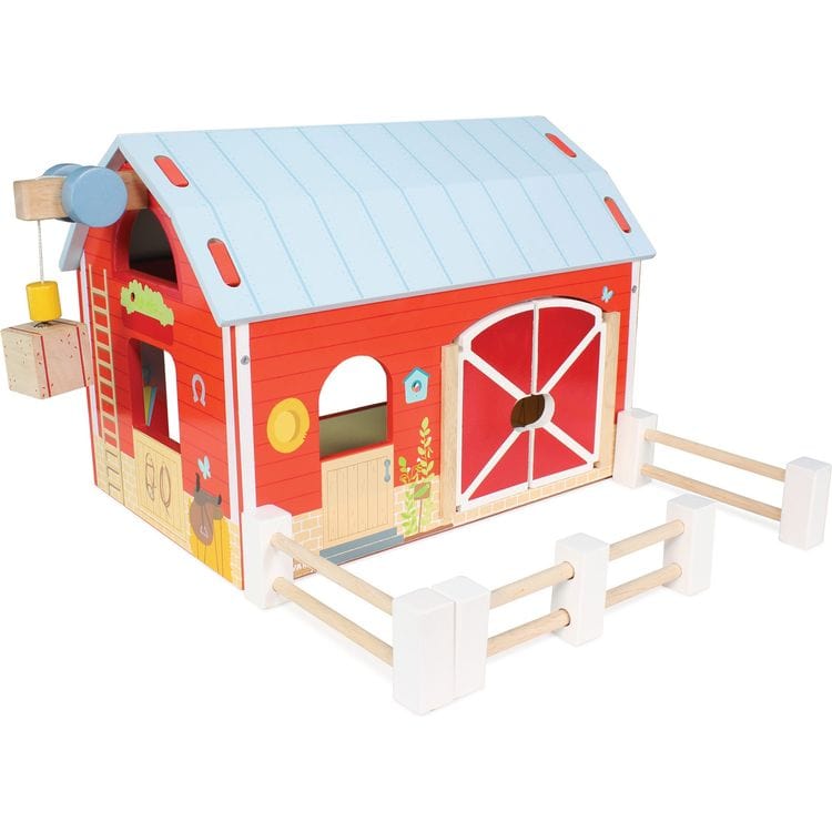 Le Toy Van Preschool Farmyard Animal Barn
