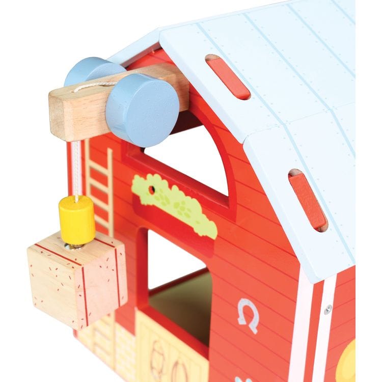 Le Toy Van Preschool Farmyard Animal Barn