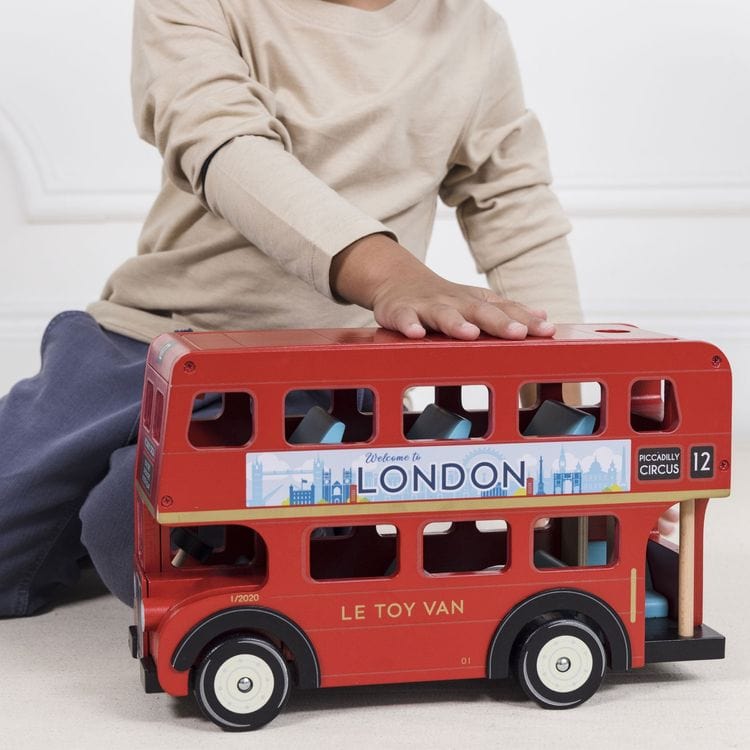 Le Toy Van Preschool London Wooden Bus