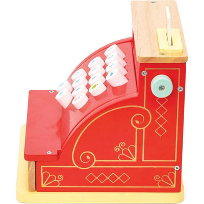 Le Toy Van Preschool Play Wooden Cash Register & Money