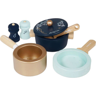 Le Toy Van Preschool Pots & Pans Kitchen Accessories