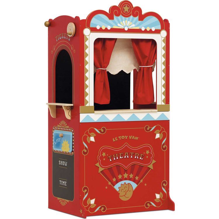 Le Toy Van Preschool Retro Toy Puppet Theatre