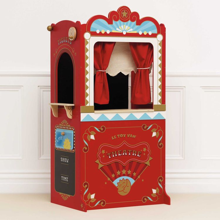 Le Toy Van Preschool Retro Toy Puppet Theatre